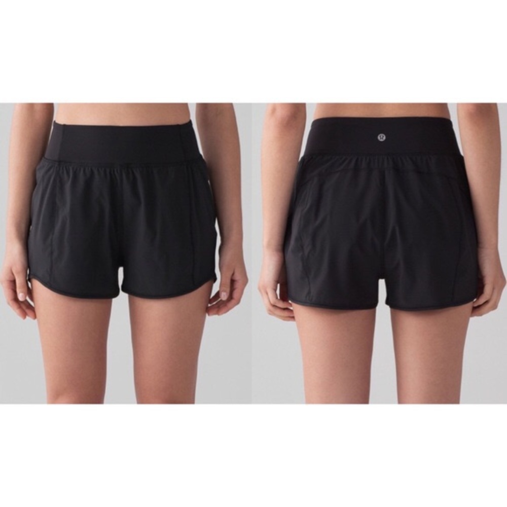 lululemon Lean In Short 2” - Black